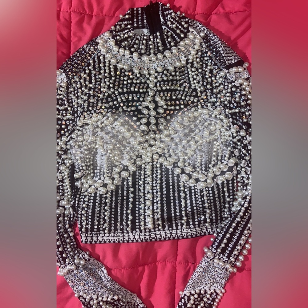 Embellished Crop Top!